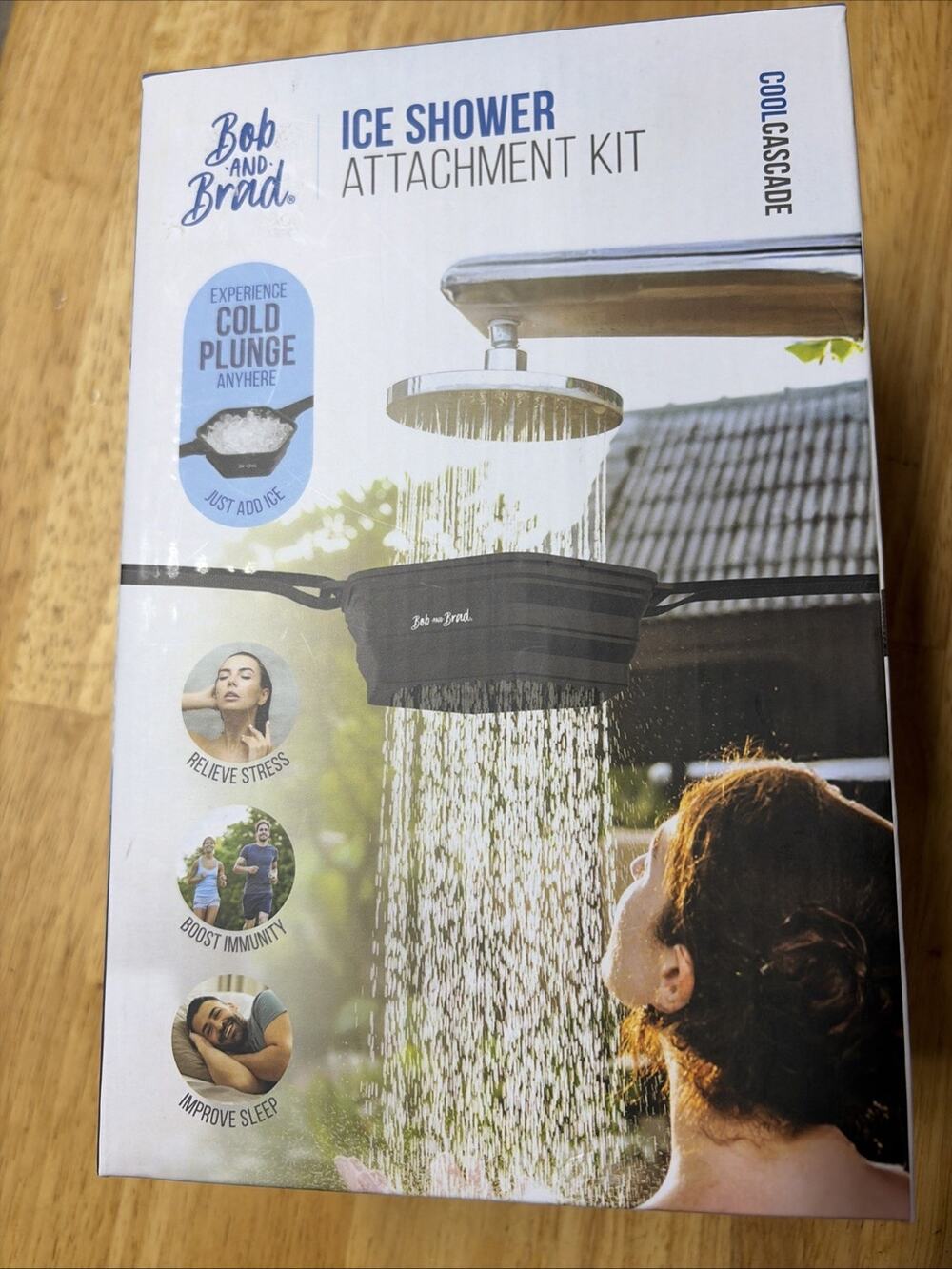 Bob and Brad Cool Cascade Ice Shower Attachment Kit NEW Factory Sealed Unopened